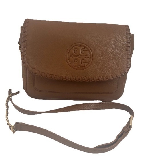 Tory Burch Handbags - Tory Burch  Crossbody handbag Camel Leather Shoulderbag tote